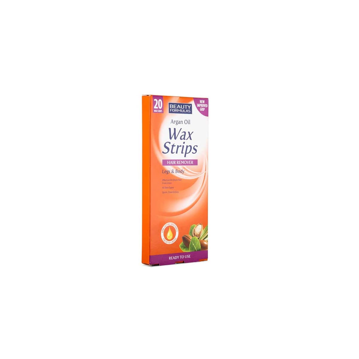 Beauty Formulas Wax Strips Argan Oil 20pcs - Emart Skincare Bangladesh