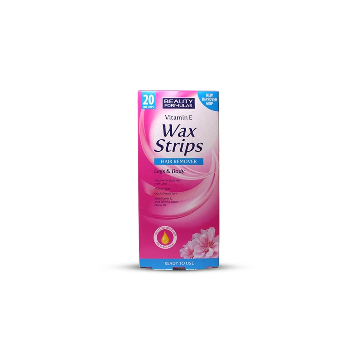 Beauty Formulas Wax Strips Vitamin E 20pcs - Emart Skincare Bangladesh