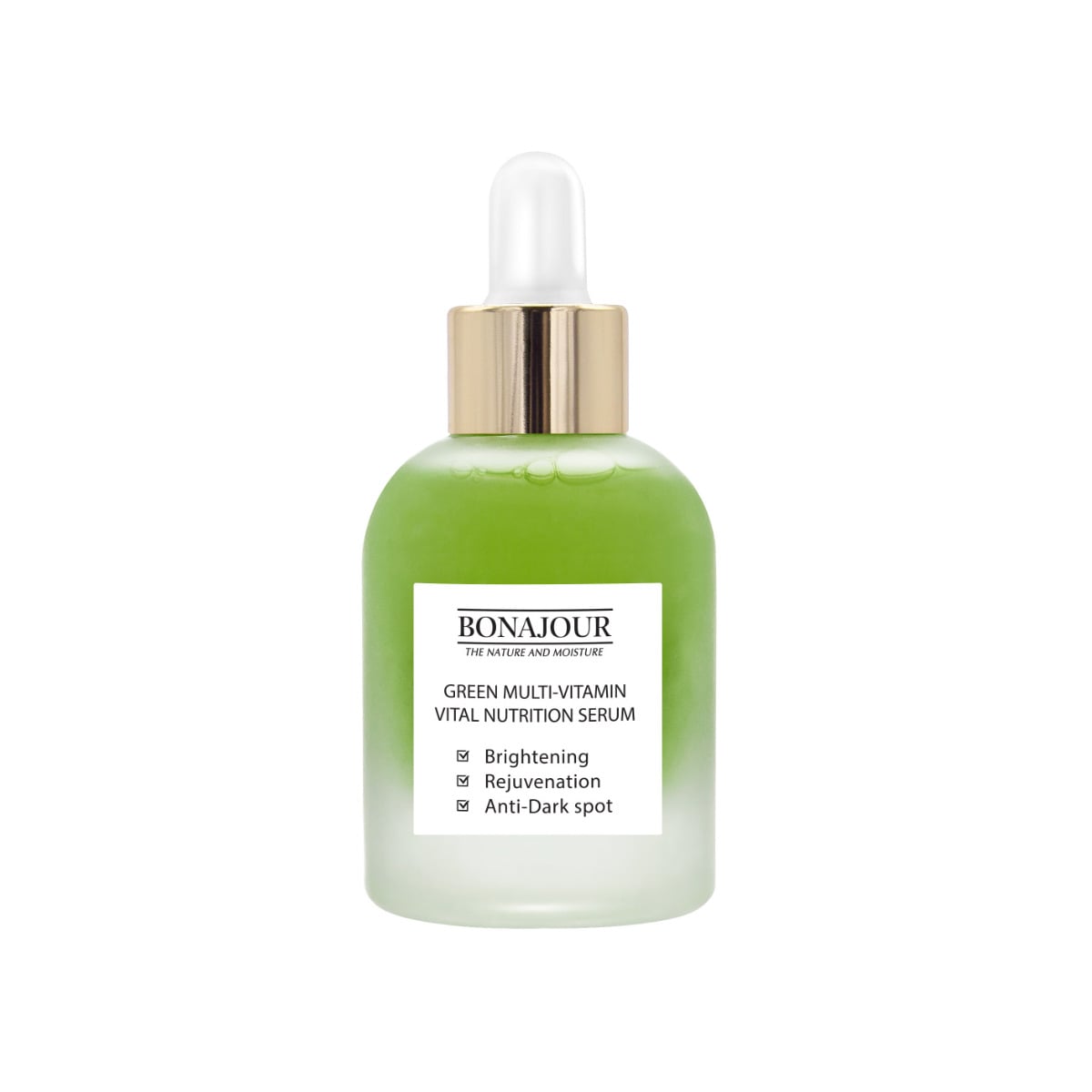 BONAJOUR GREEN MULTI-VITAMIN VITAL NUTRITION SERUM 35ML
