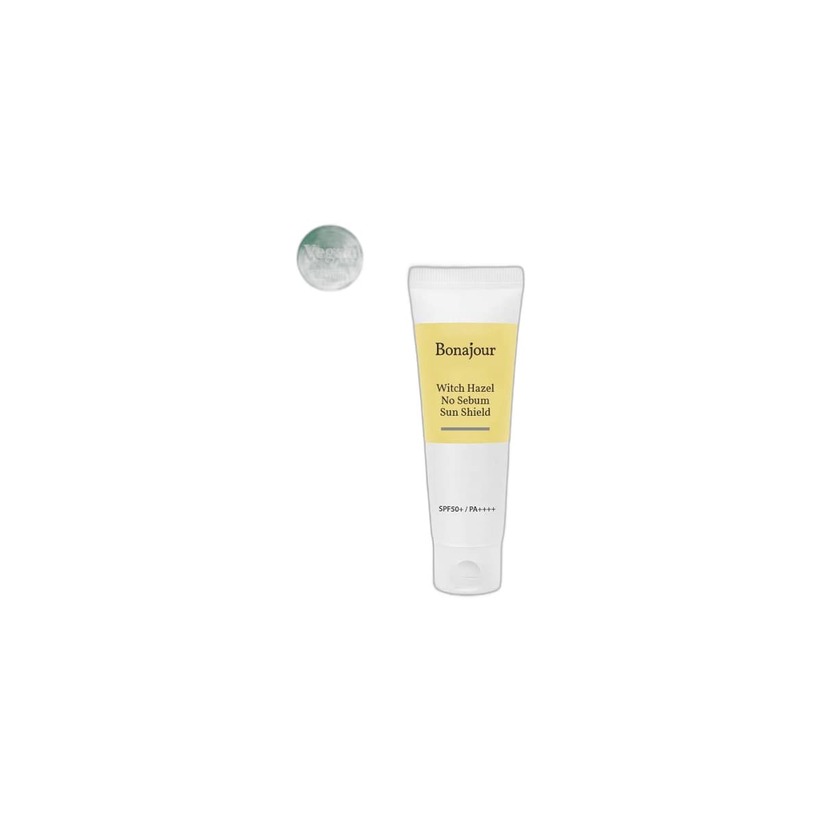 BONAJOUR WITCH HAZEL NO SEBUM SUN SHIELD 40ML (PHYSICAL SUNBLOCK, SPF50+/PA++++) - Emart Skincare Bangladesh