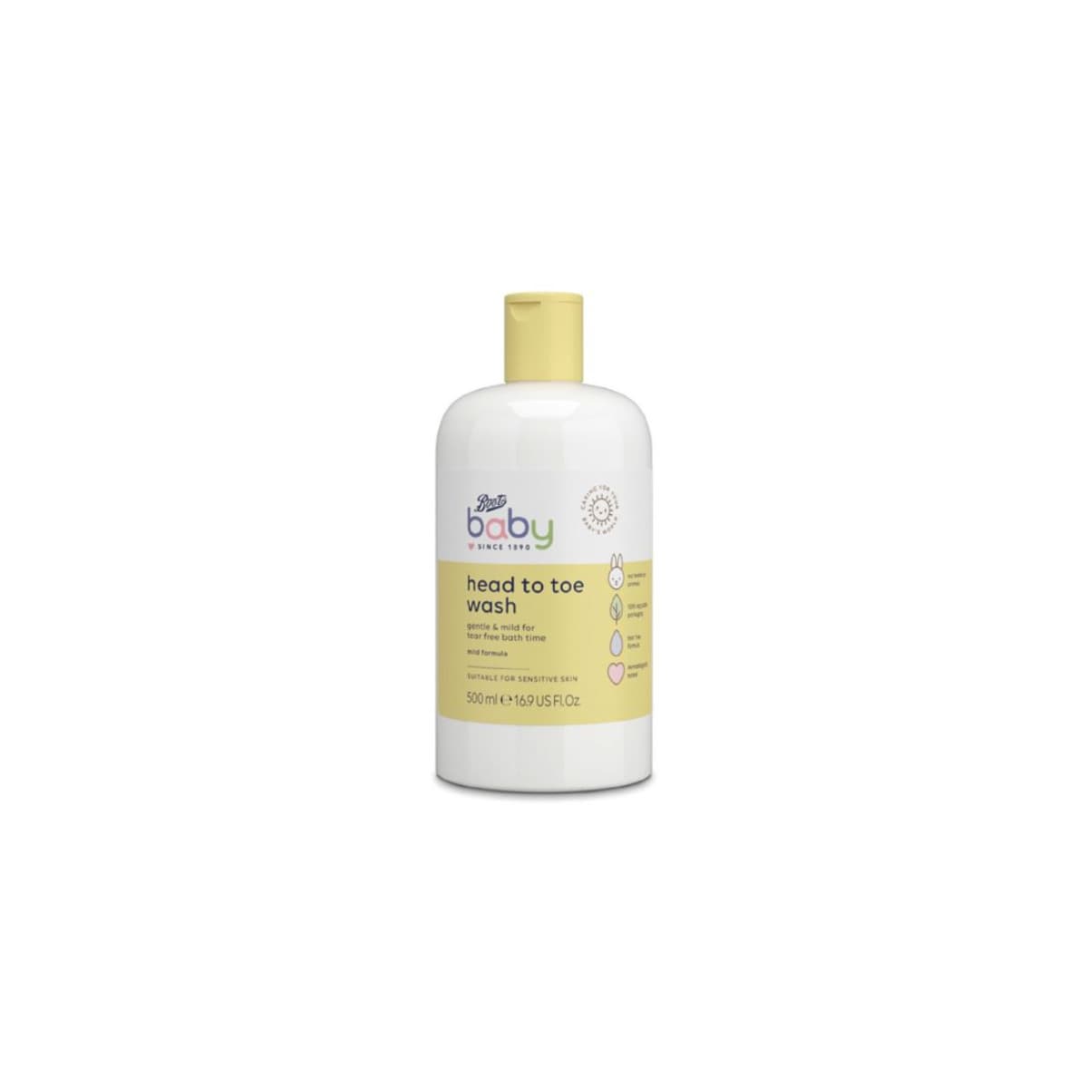 Boots Baby Head to Toe wash 500ml - Emart Skincare Bangladesh