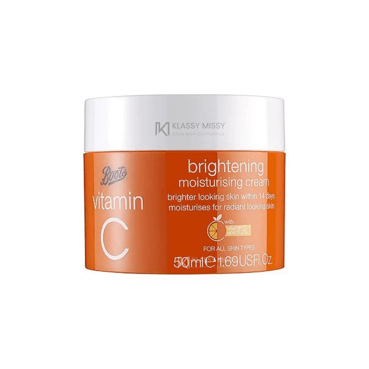 Boots Vitamin C Brightening Moisturising Cream 50ml - Emart Skincare Bangladesh