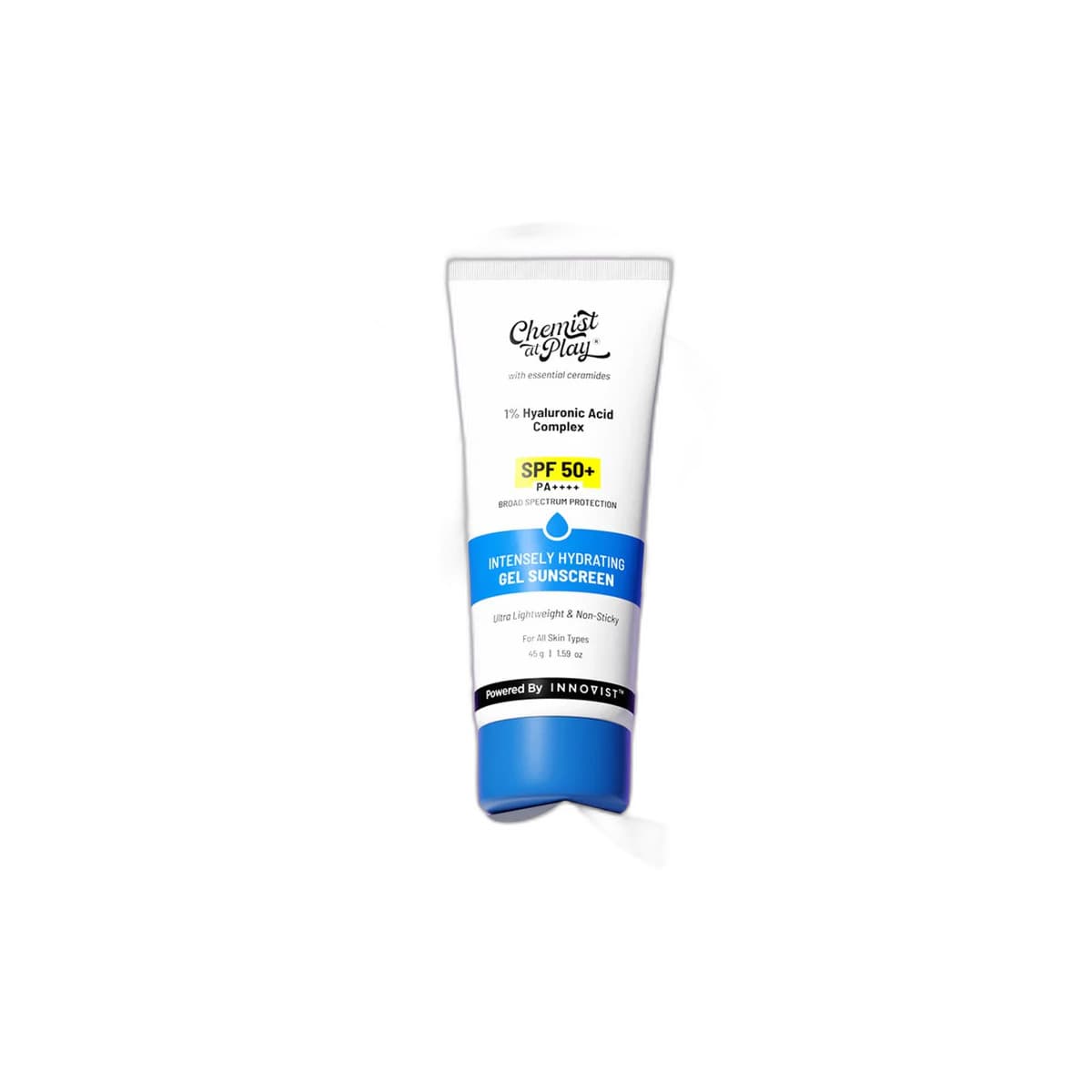 Chemist At Play 1% Hyaluronic Acid Gel Sunscreen SPF 50+ PA++++ 45 gm - Emart Skincare Bangladesh