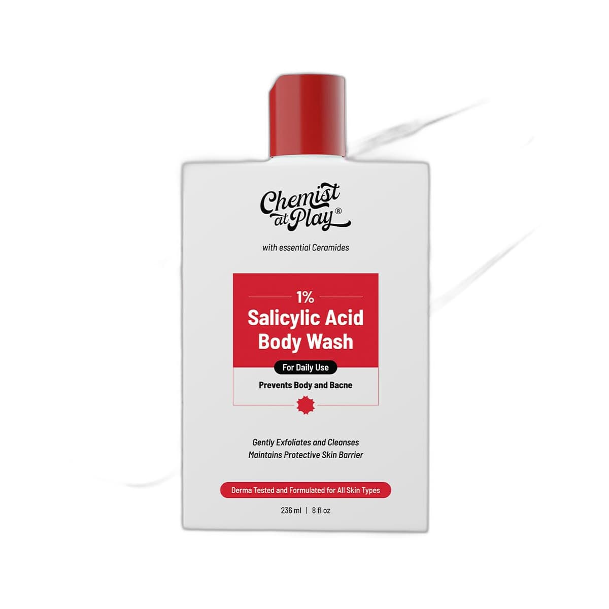 Chemist At Play 1% Salicylic Acne Control Body Wash 236ml - Emart Skincare Bangladesh