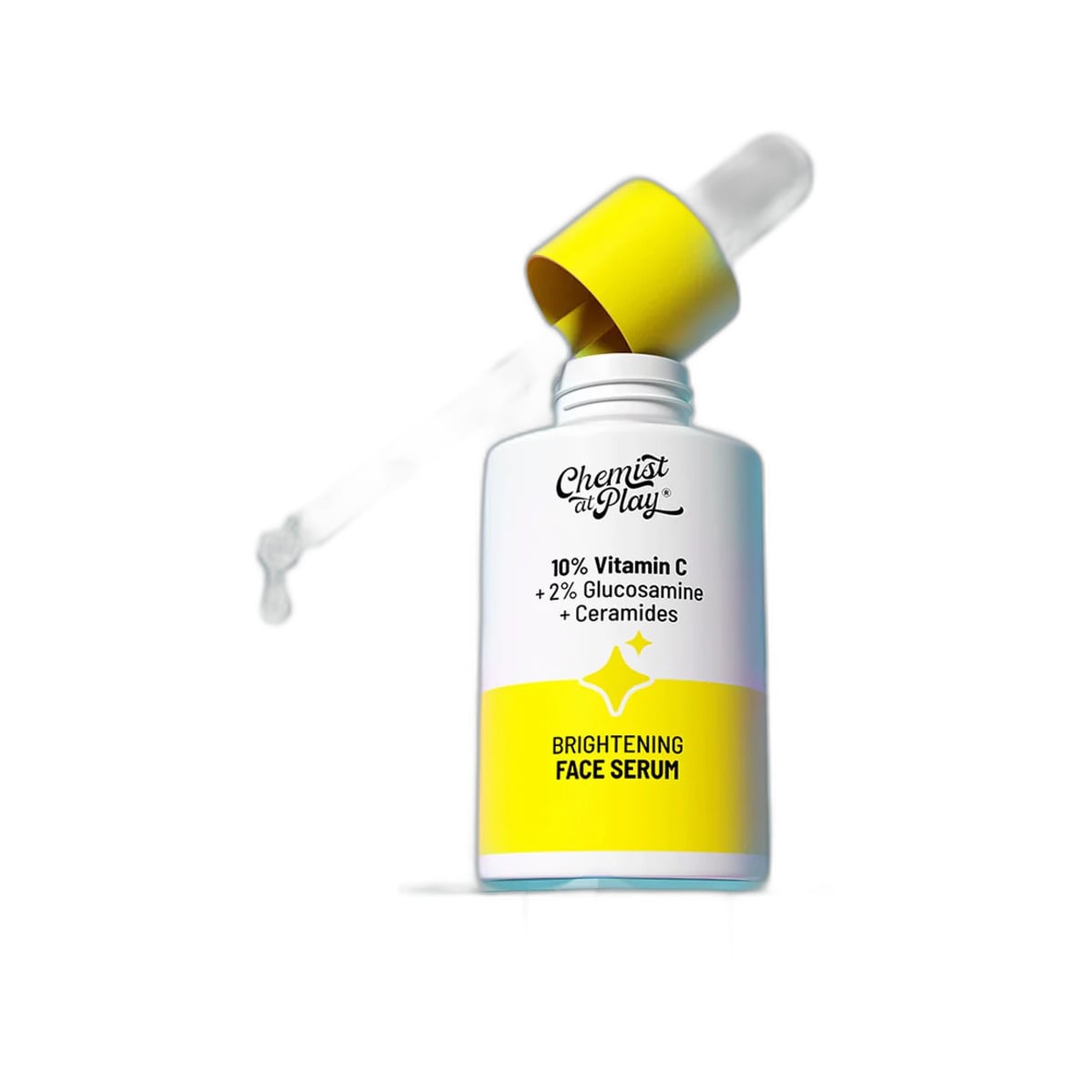 Chemist At Play 10% Vitamin C Face Serum for Glowing & Bright Skin 30ml