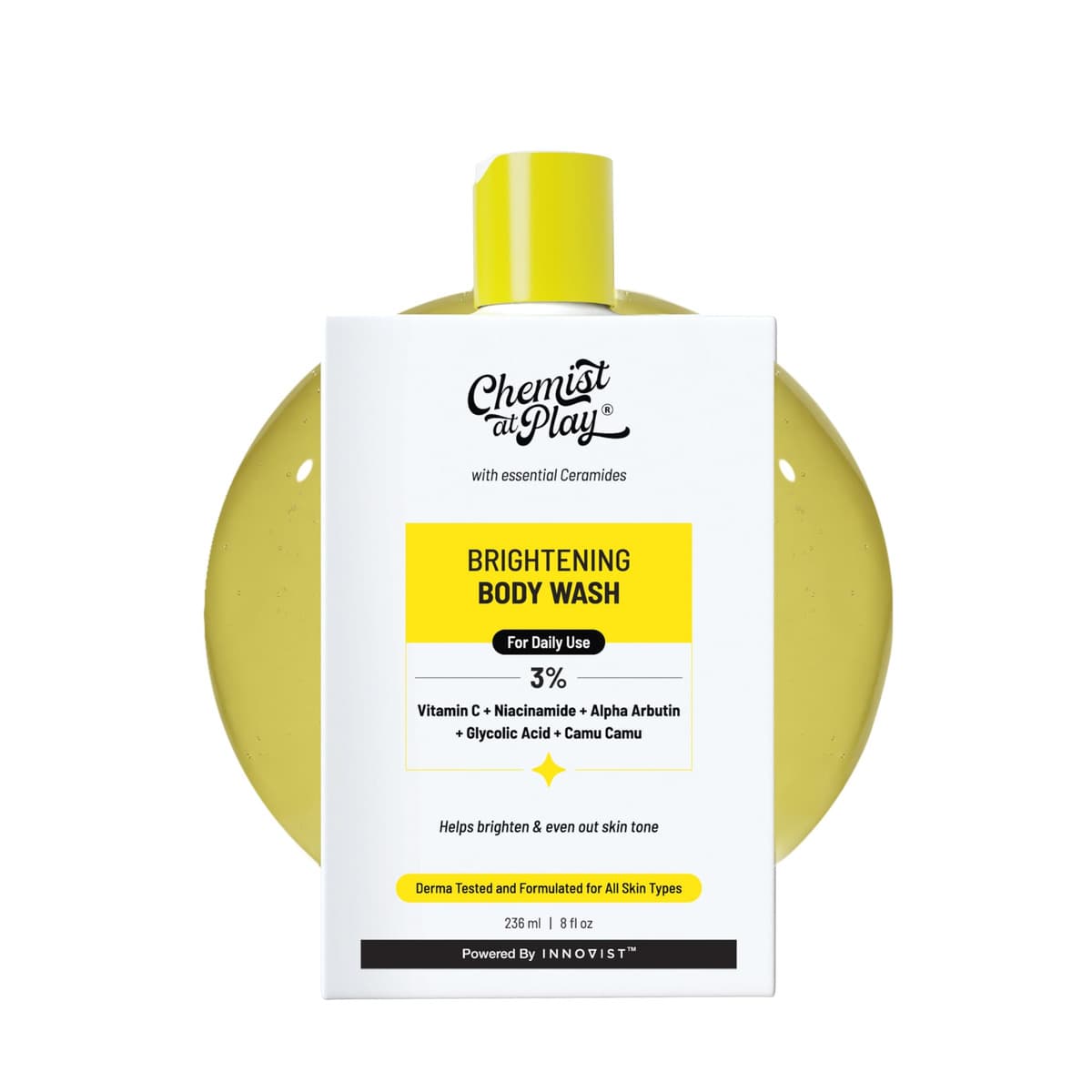 Chemist at Play Brightening Body Wash 236ml - Emart Skincare Bangladesh