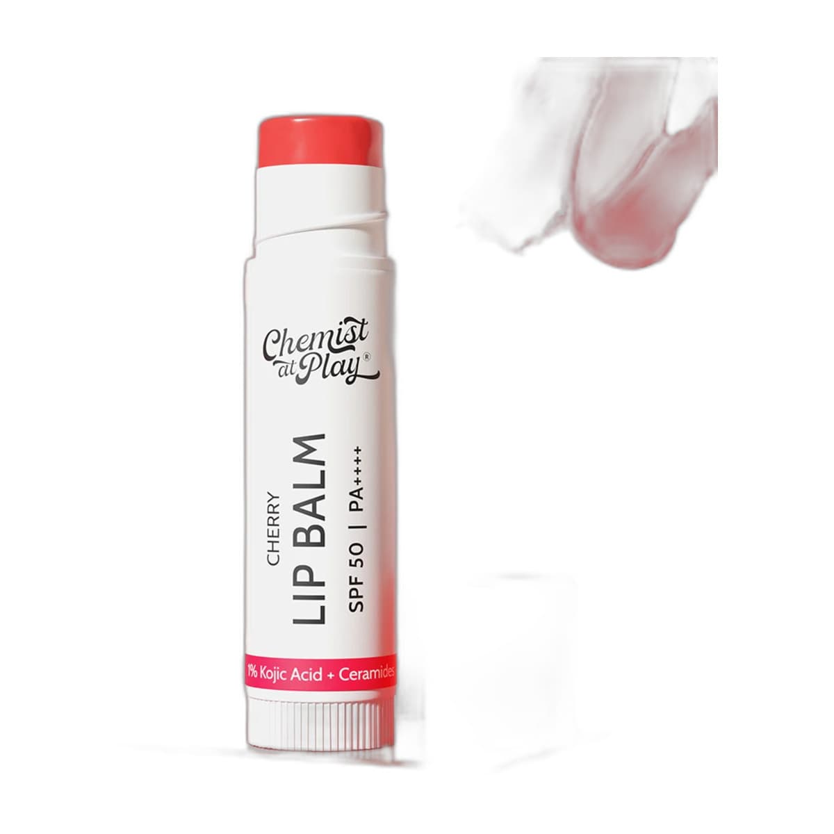 Chemist at Play Cherry Lip Balm for Chapped & Pigmented Lips SPF 50 PA++++ & Kojic Acid 4.5g - Emart Skincare Bangladesh