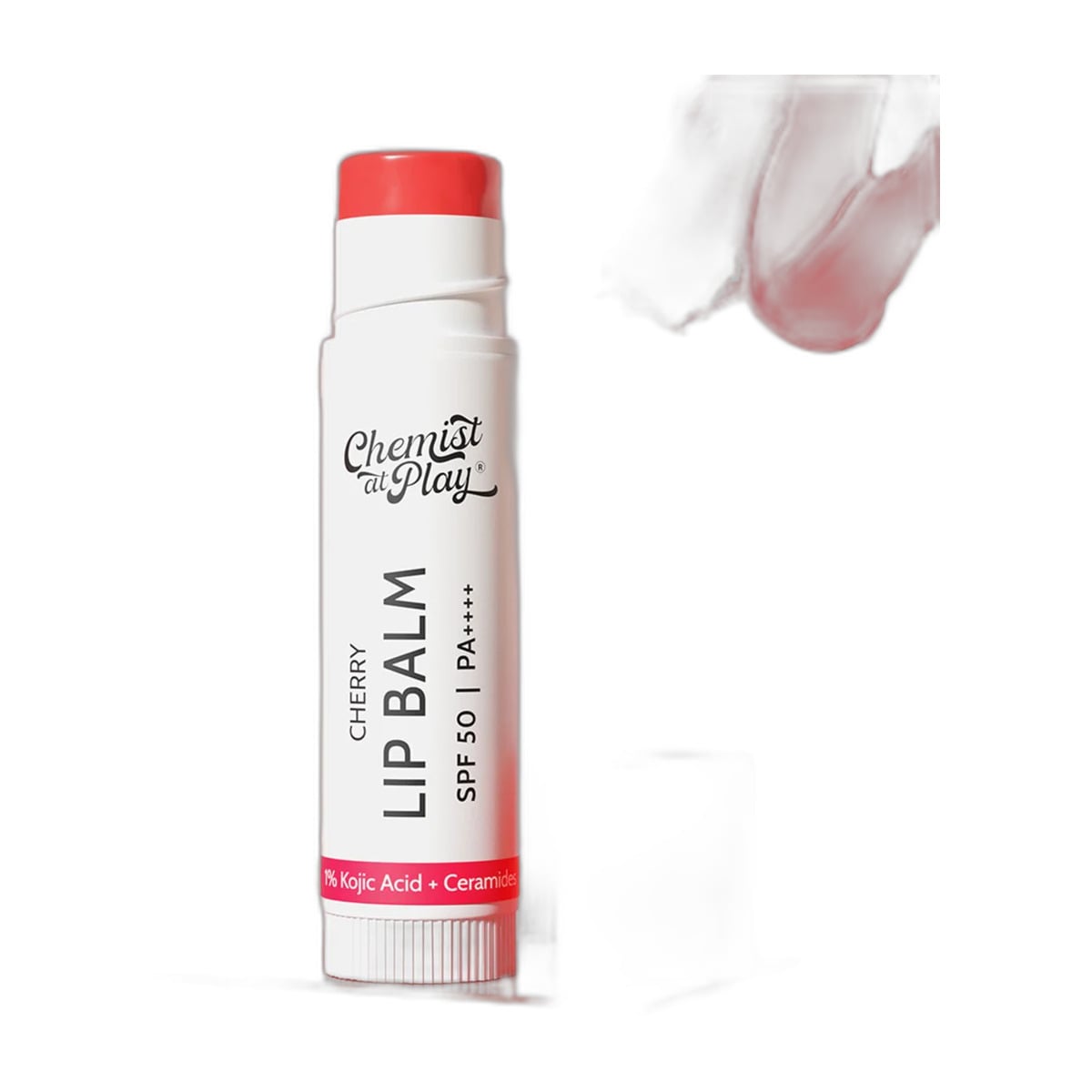 Chemist at Play Cherry Lip Balm for Chapped & Pigmented Lips SPF 50 PA++++ & Kojic Acid 4.5g