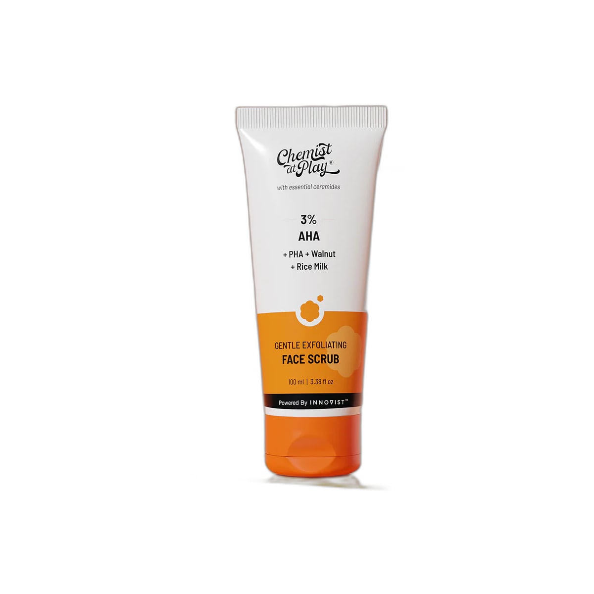 Chemist At Play Gentle Exfoliating Face Scrub for Clear & Glowing Skin 100 ml