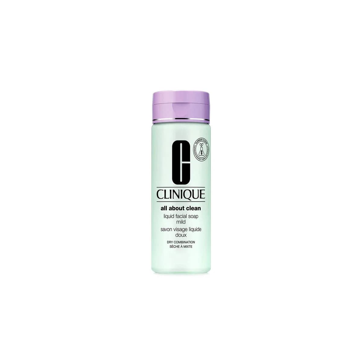 Clinique Liquid Facial Soap Dry Combination – 200ml - Emart Skincare Bangladesh