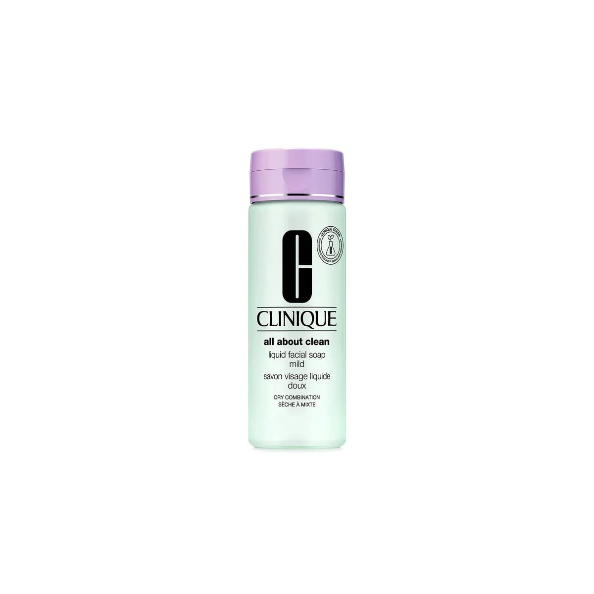 Clinique Liquid Facial Soap Dry Combination – 200ml
