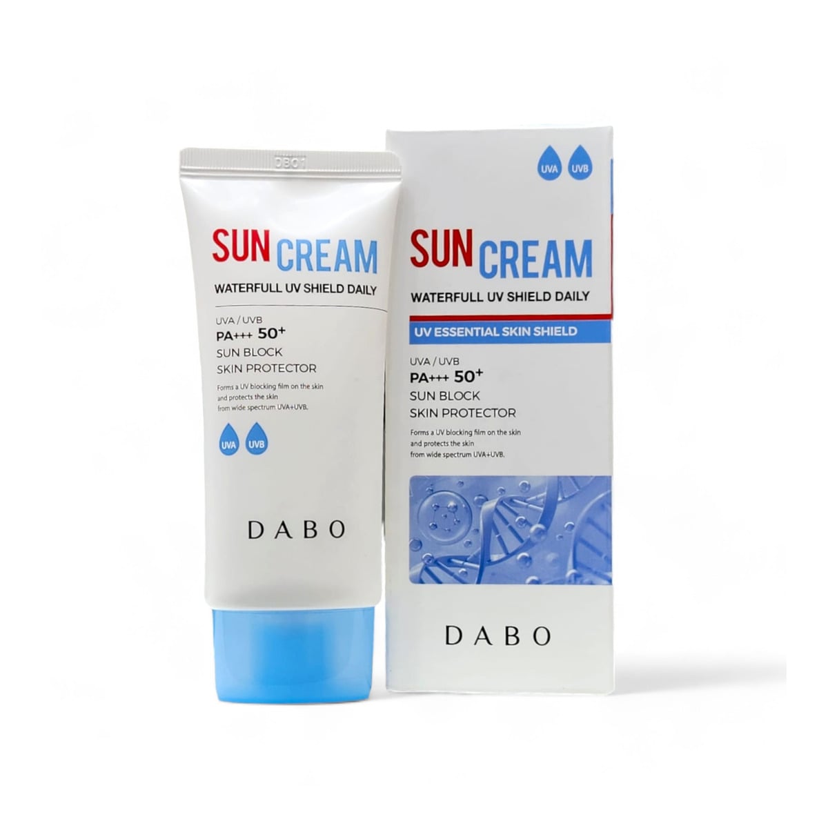 Dabo Waterfull UV Shield Daily Sun Block Skin protector UVA/UVB PA+++ 50+