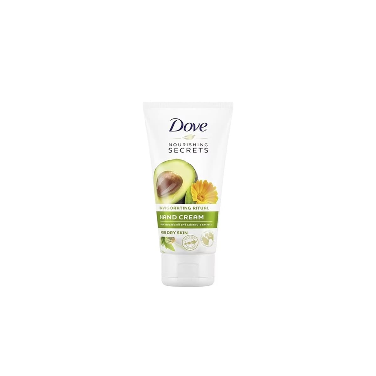 Dove Body Love Invigorating Hand Cream With Avocado Oil & Calendula Extract-75ml - Emart Skincare Bangladesh