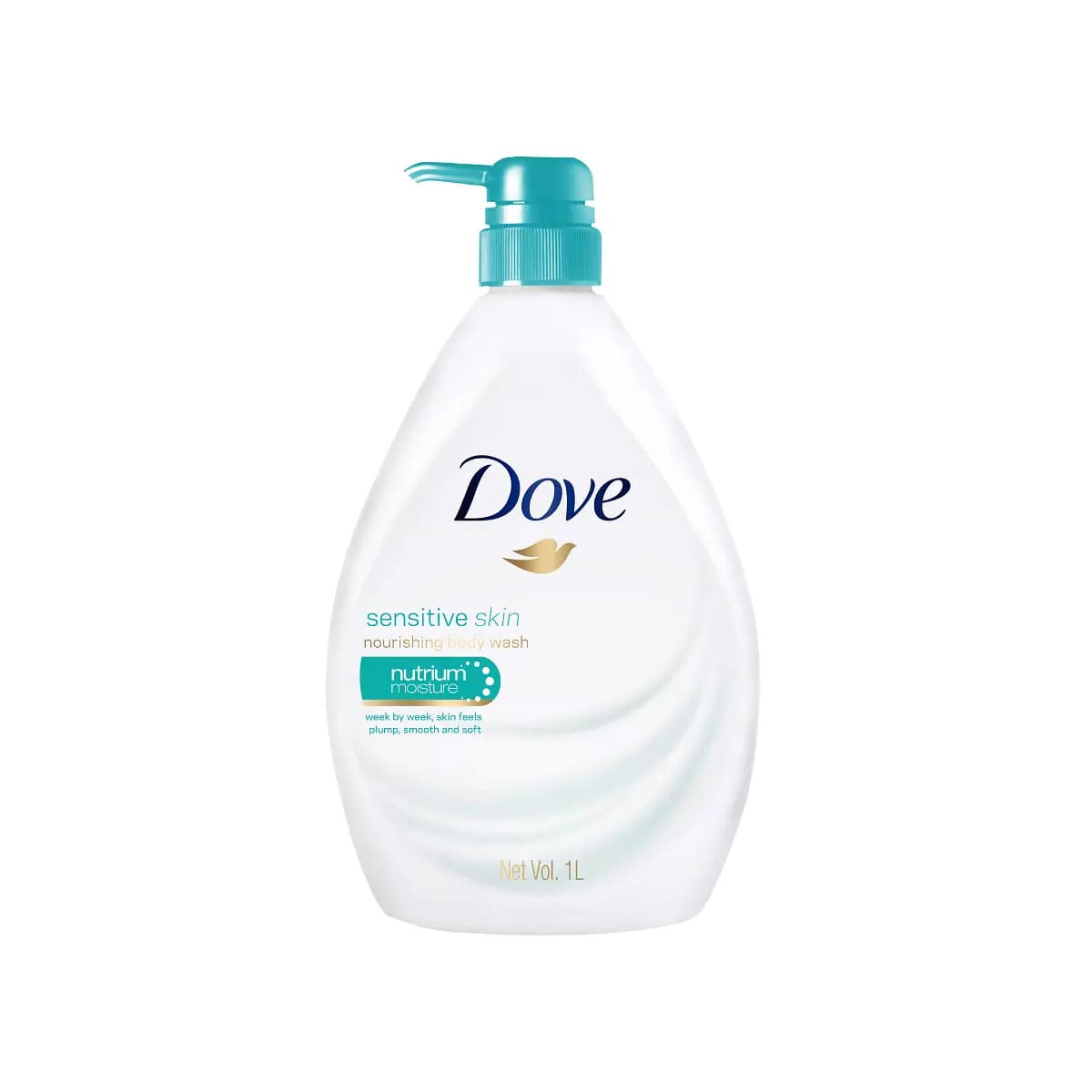 Dove Sensitive Skin Nourishing Body Wash 1L - Emart Skincare Bangladesh