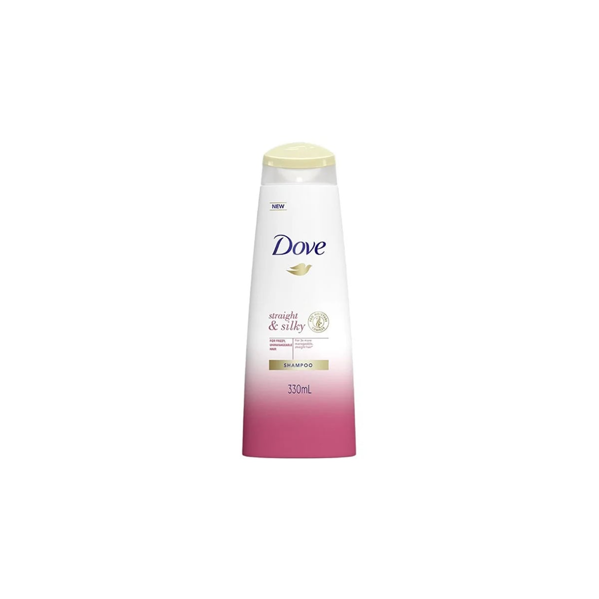 Dove Straight & Silky Shampoo – 330ml