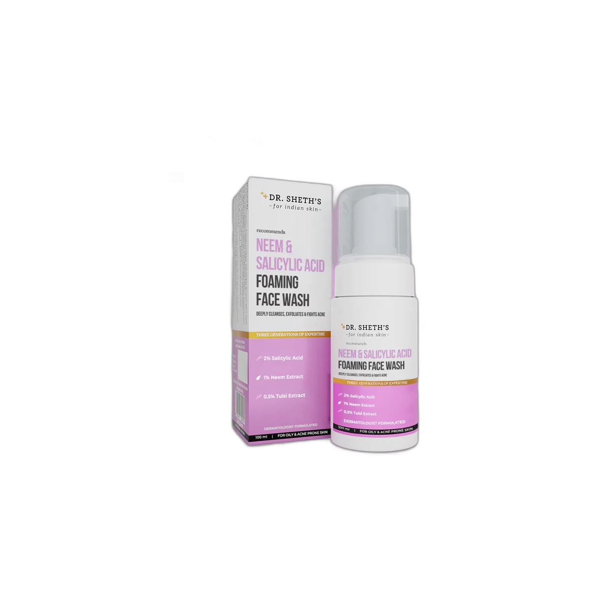 Dr sheths Neem & Salicylic Acid Face Wash – 100ml