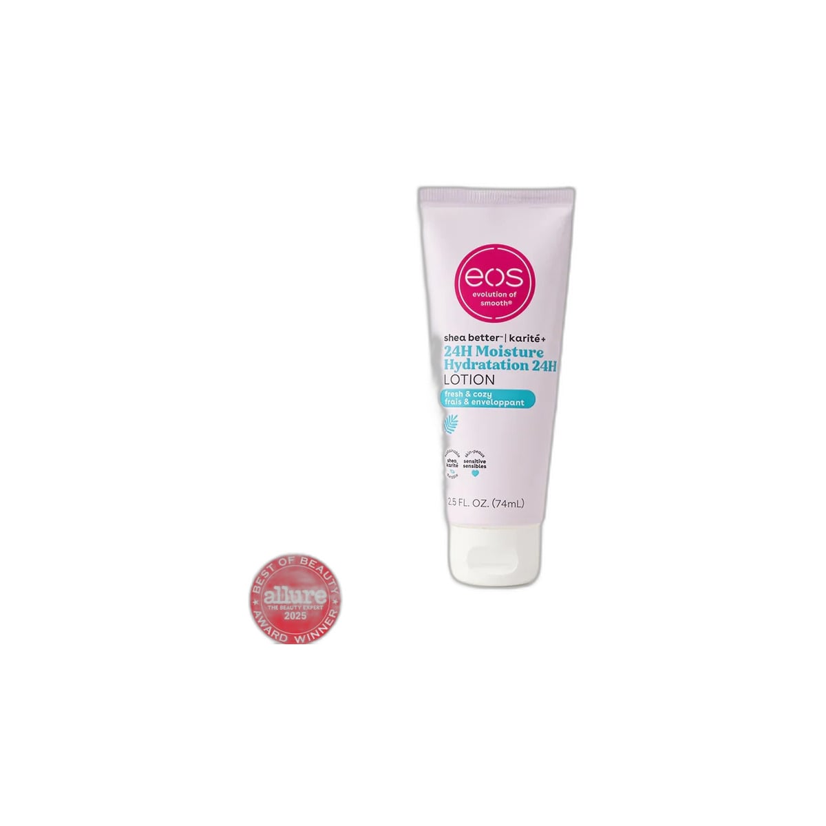eos Mini Body Lotion Fresh & Cozy Travel Size 74 ml