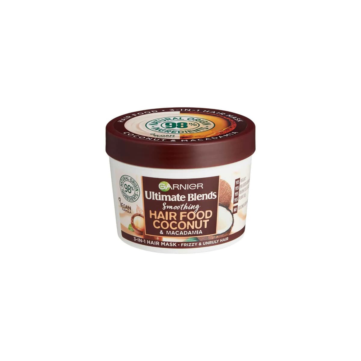 Garnier Hair Food Coconut & Macadamia 3-In-1 Hair Mask – 400ml - Emart Skincare Bangladesh