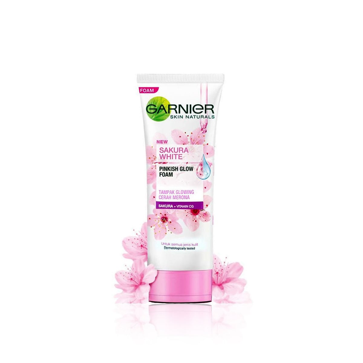 Garnier Sakura Glow Glowing Face Wash 100ml