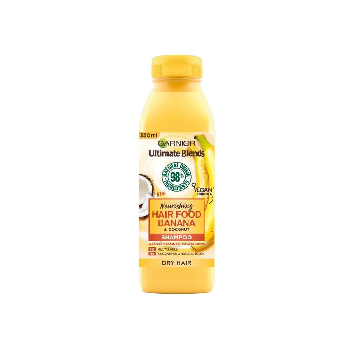 Garnier Ultimate Blends Hair Food Banana Shampoo 350ml - Emart Skincare Bangladesh