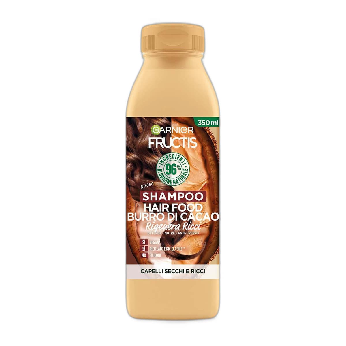 Garnier Ultimate Blends Hair Food Cocoa Butter Shampoo 350ml - Emart Skincare Bangladesh