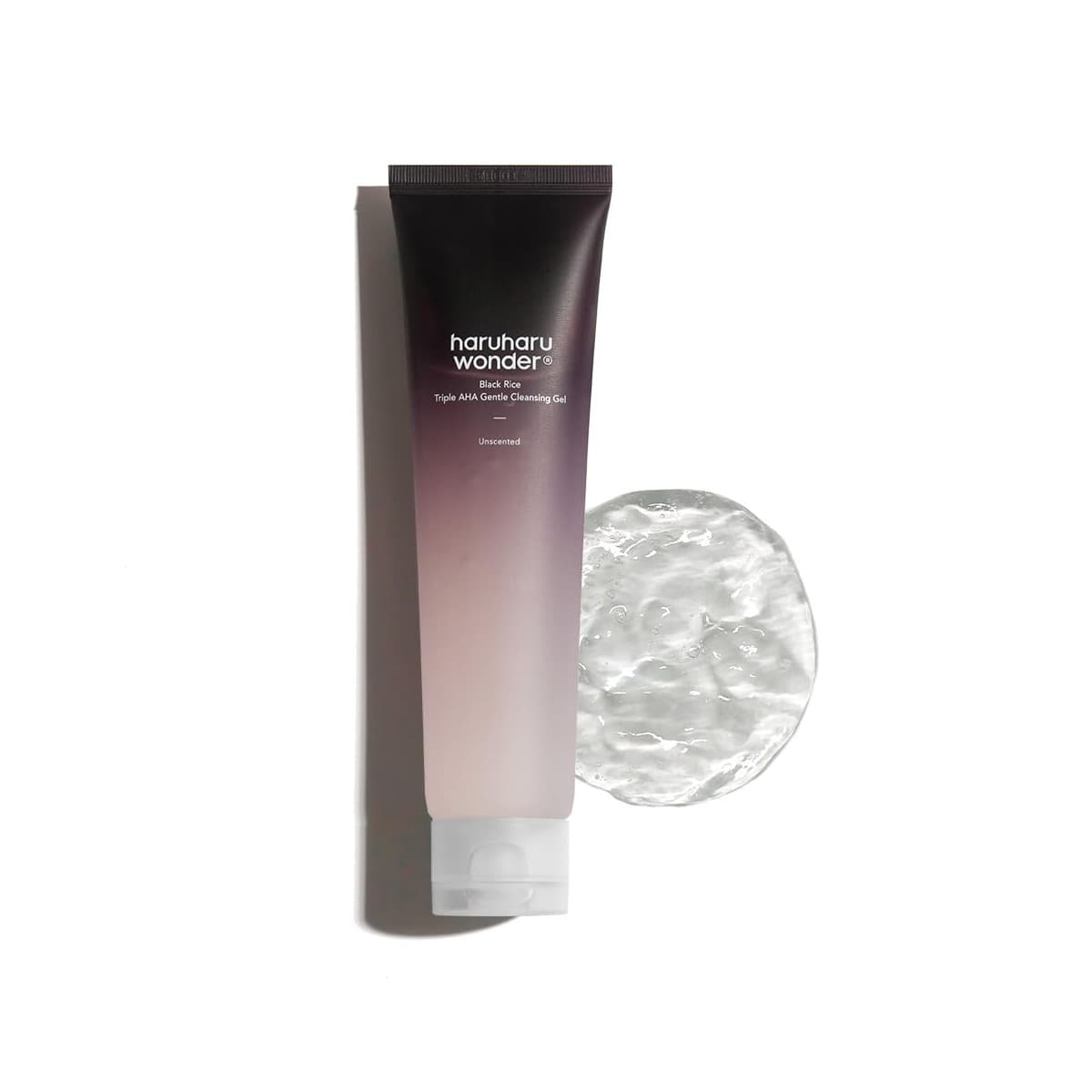 HARUHARU WONDER Black Rice Triple AHA Gentle Cleansing Gel Unscented 100ml - Emart Skincare Bangladesh