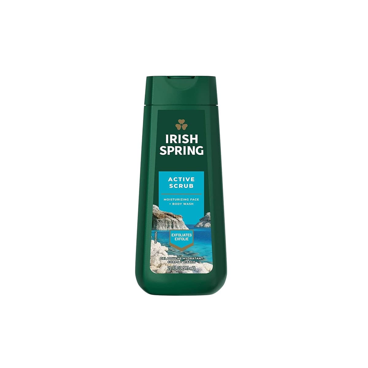 Irish Spring Active Scrub Moisturizing Face & Body Wash – 591ml - Emart Skincare Bangladesh