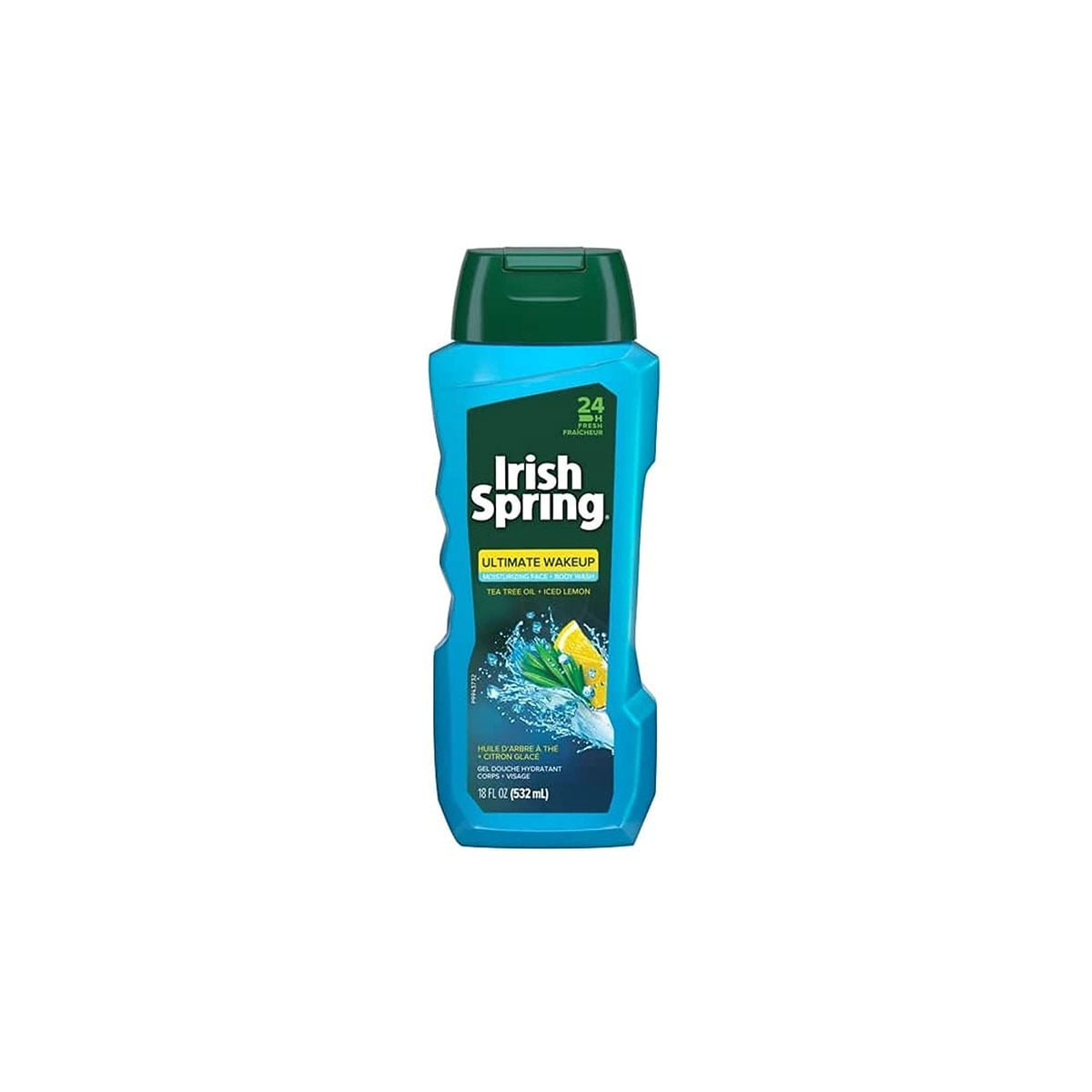 Irish Spring Ultimate Wake Up Tea Tree Face & Body Wash – 532ml