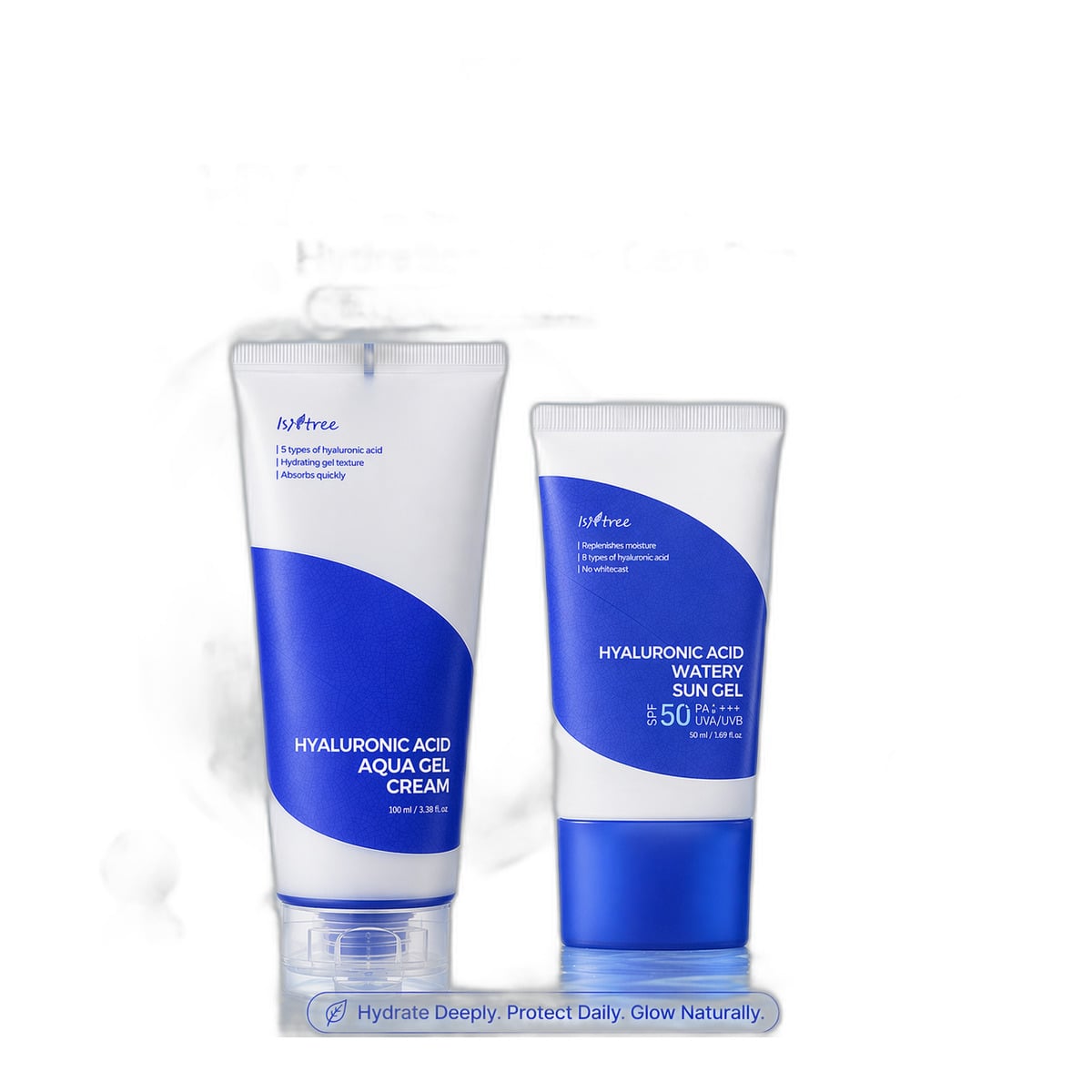 ISNTREE Hyaluronic Acid Hydration & Sun Care Duo Gel Cream (100ml)+Sun Gel (50ml)
