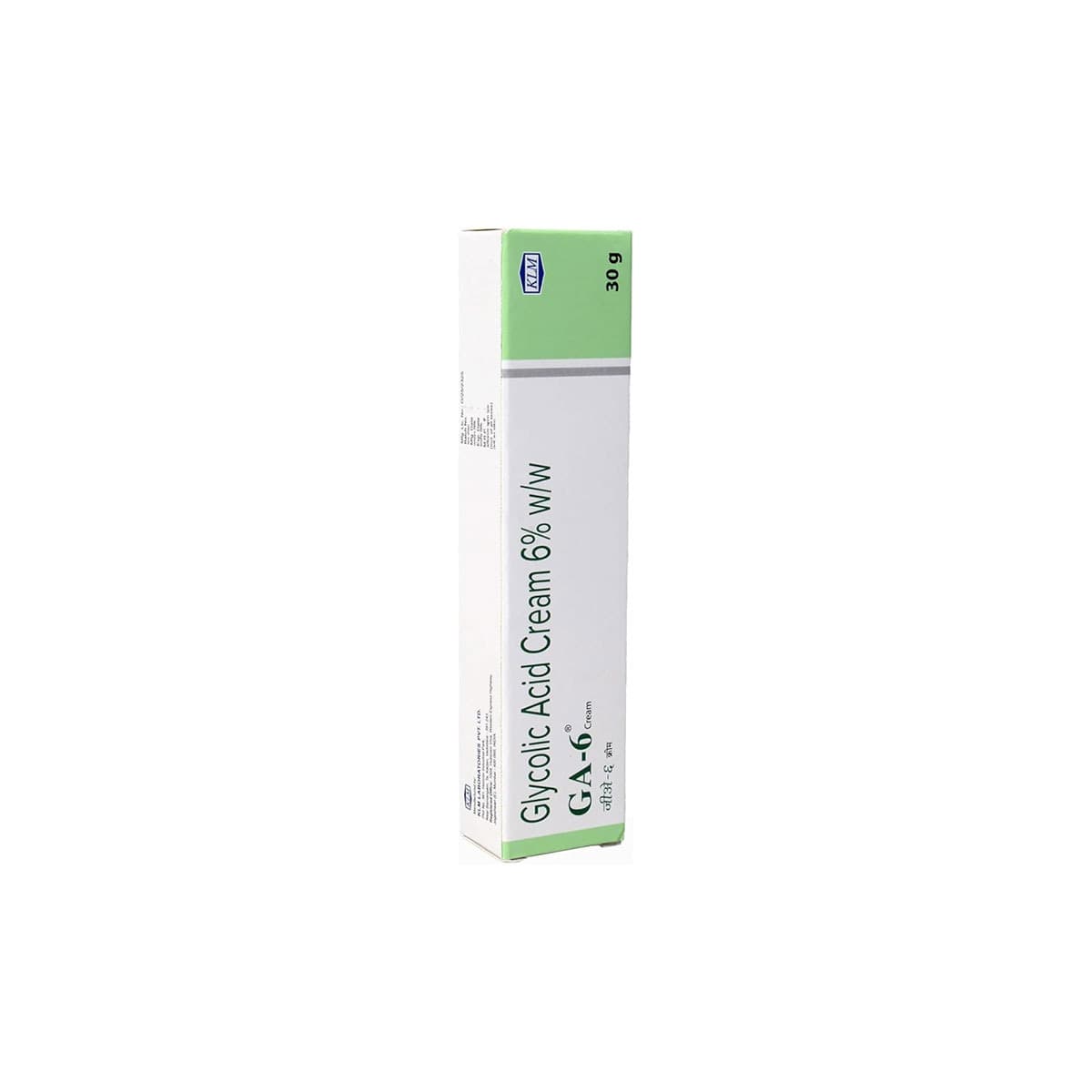 KLM Laboratories Glycolic Acid Cream 6% W/W GA – 6 - Emart Skincare Bangladesh