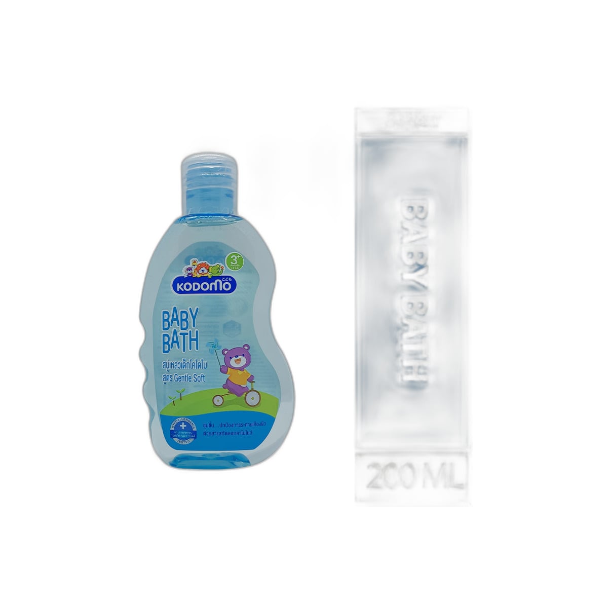 Kodomo Baby Bath Gentle Soft 3+ 200ml