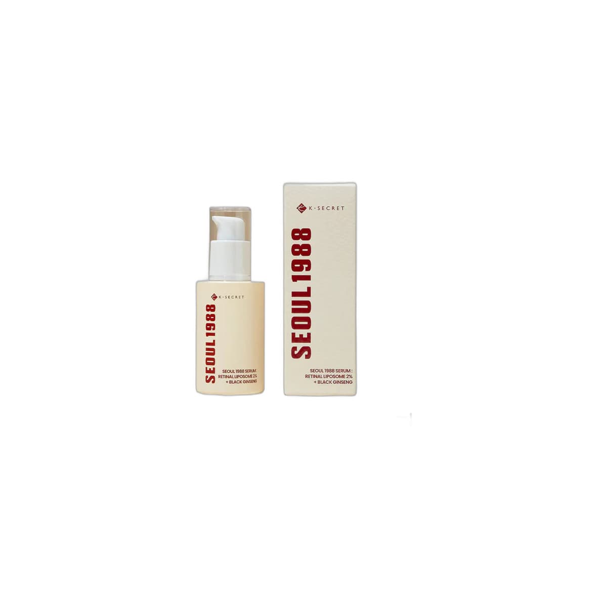 KSecret Seoul 1988 Serum: Retinal Liposome 2% + Black Ginseng 30ml - Emart Skincare Bangladesh