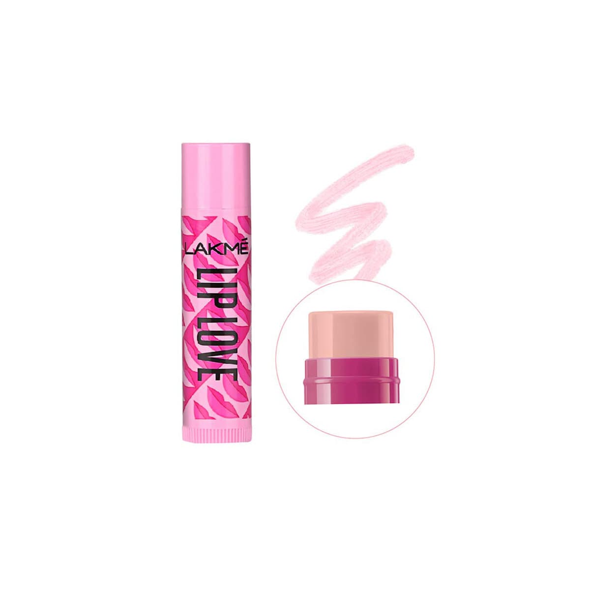 Lakme Lip Love Chapstick insta pink SPF 15 4.5gm - Emart Skincare Bangladesh