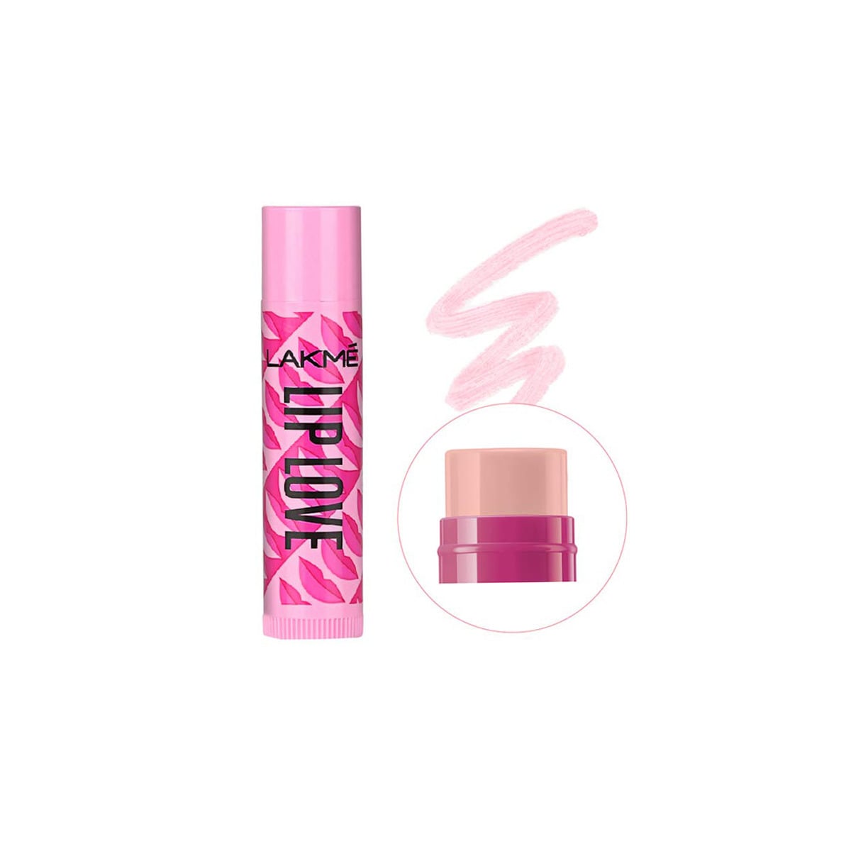 Lakme Lip Love Chapstick insta pink SPF 15 4.5gm