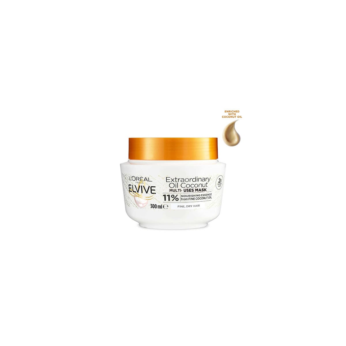 LOreal Elvive Extraordinary Oil Coconut Hair Mask 300ml