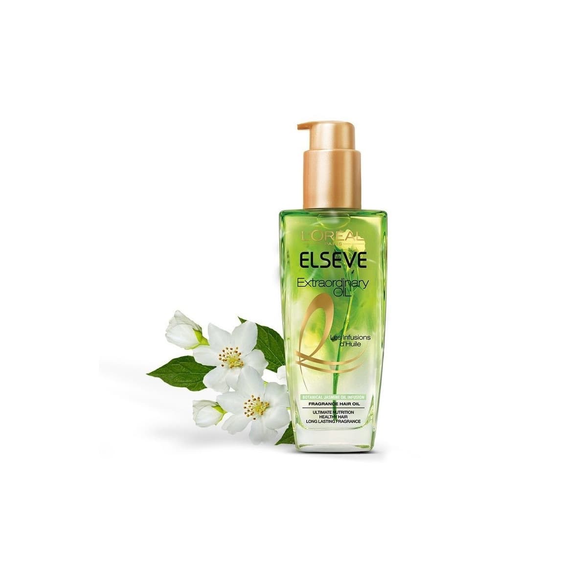 L’Oréal Paris Elseve Extraordinary Oil Botanical Jasmine Oil Infusion Fragrance Hair Oil 100ml - Emart Skincare Bangladesh