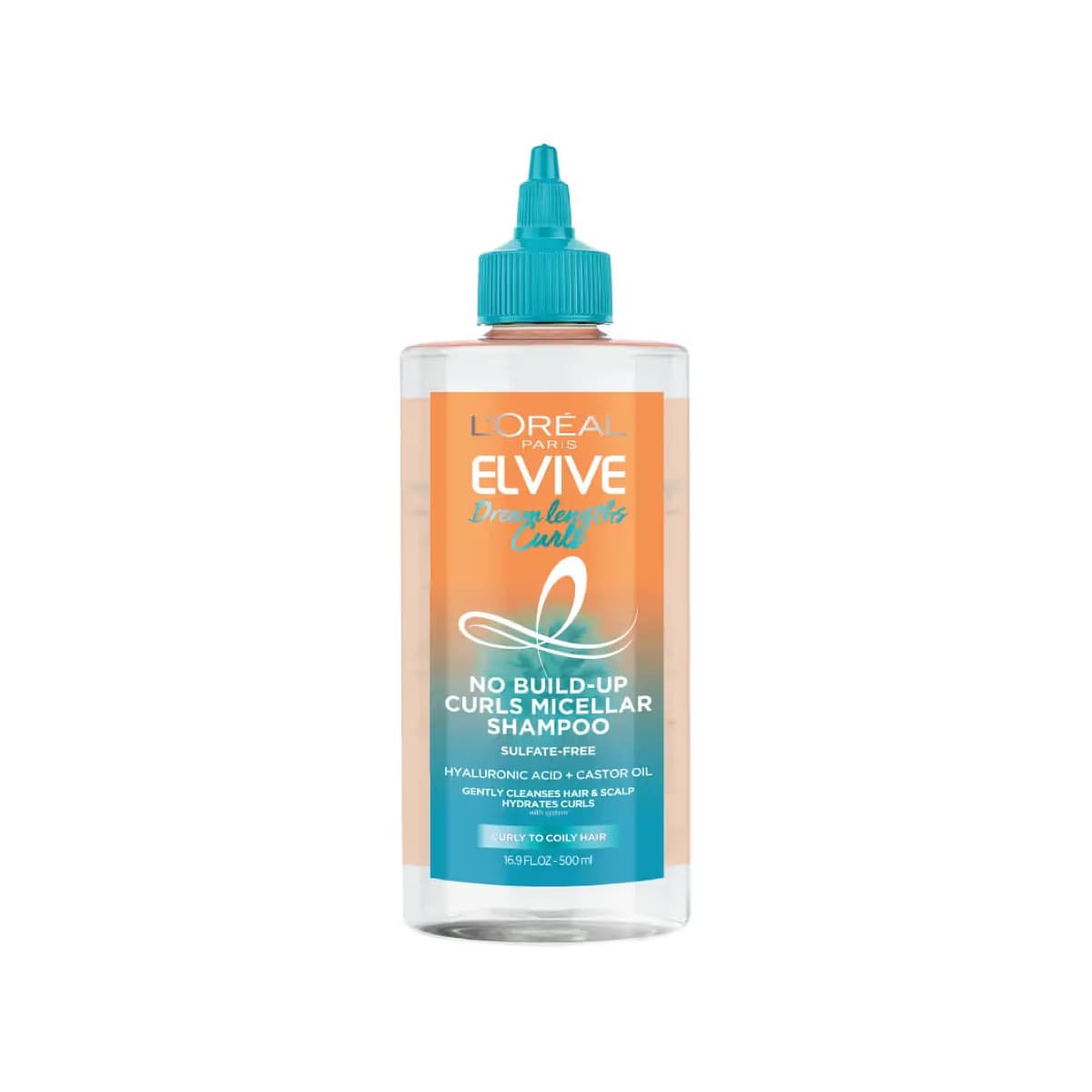 L’Oreal Paris Elvive Dream Lengths Curls No Build up Micellar Shampoo for Curly Hair 500ml - Emart Skincare Bangladesh