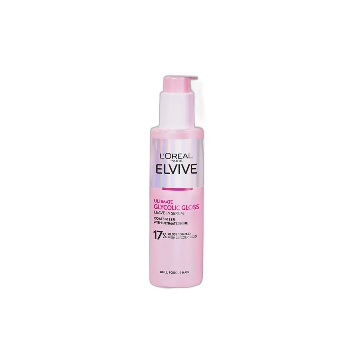 L’Oreal Paris Elvive Glycolic Gloss Leave-In Serum for Dull Hair 150ml - Emart Skincare Bangladesh