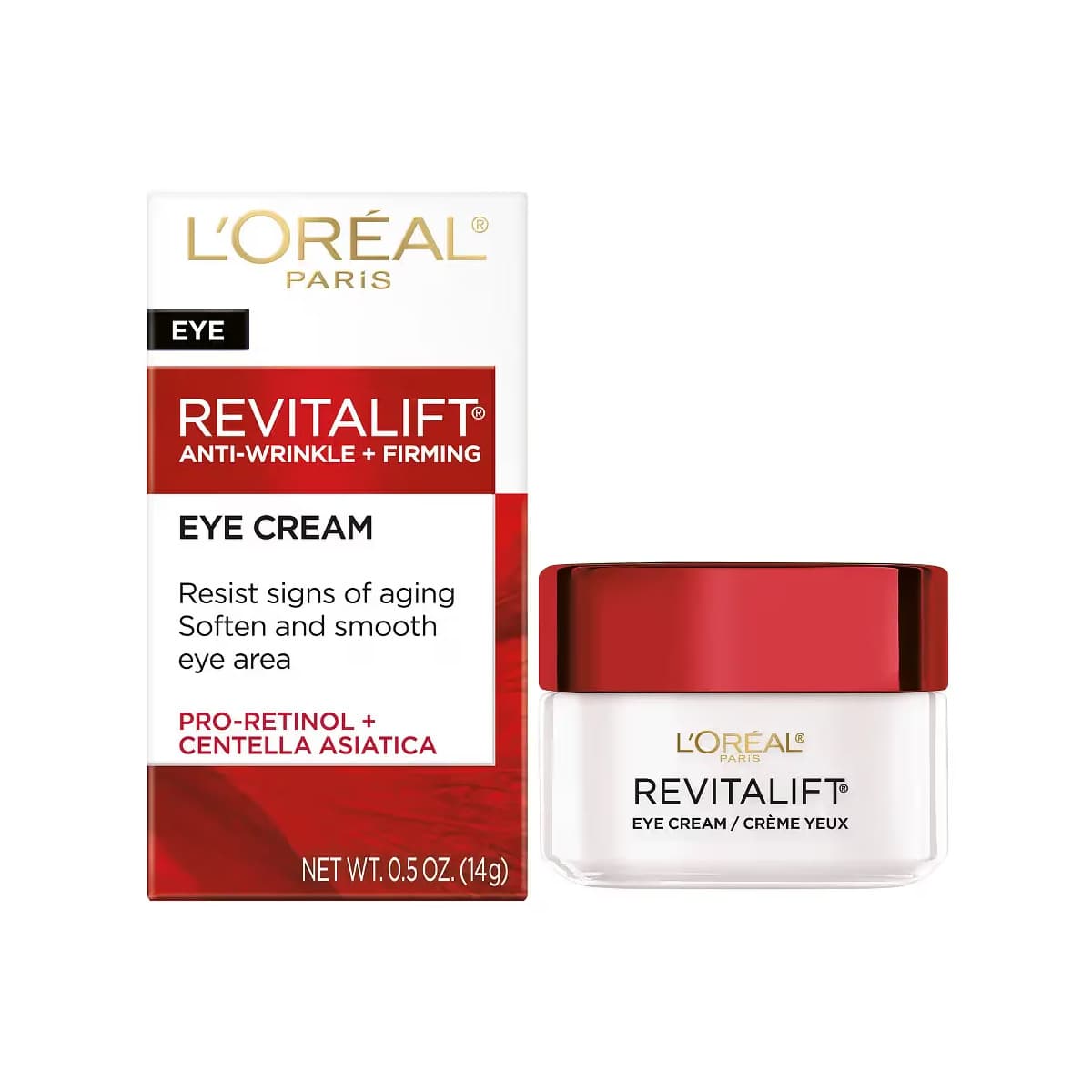 L’oreal Paris Revitalift Anti Wrinkle + Firming Eye Cream 14g - Emart Skincare Bangladesh