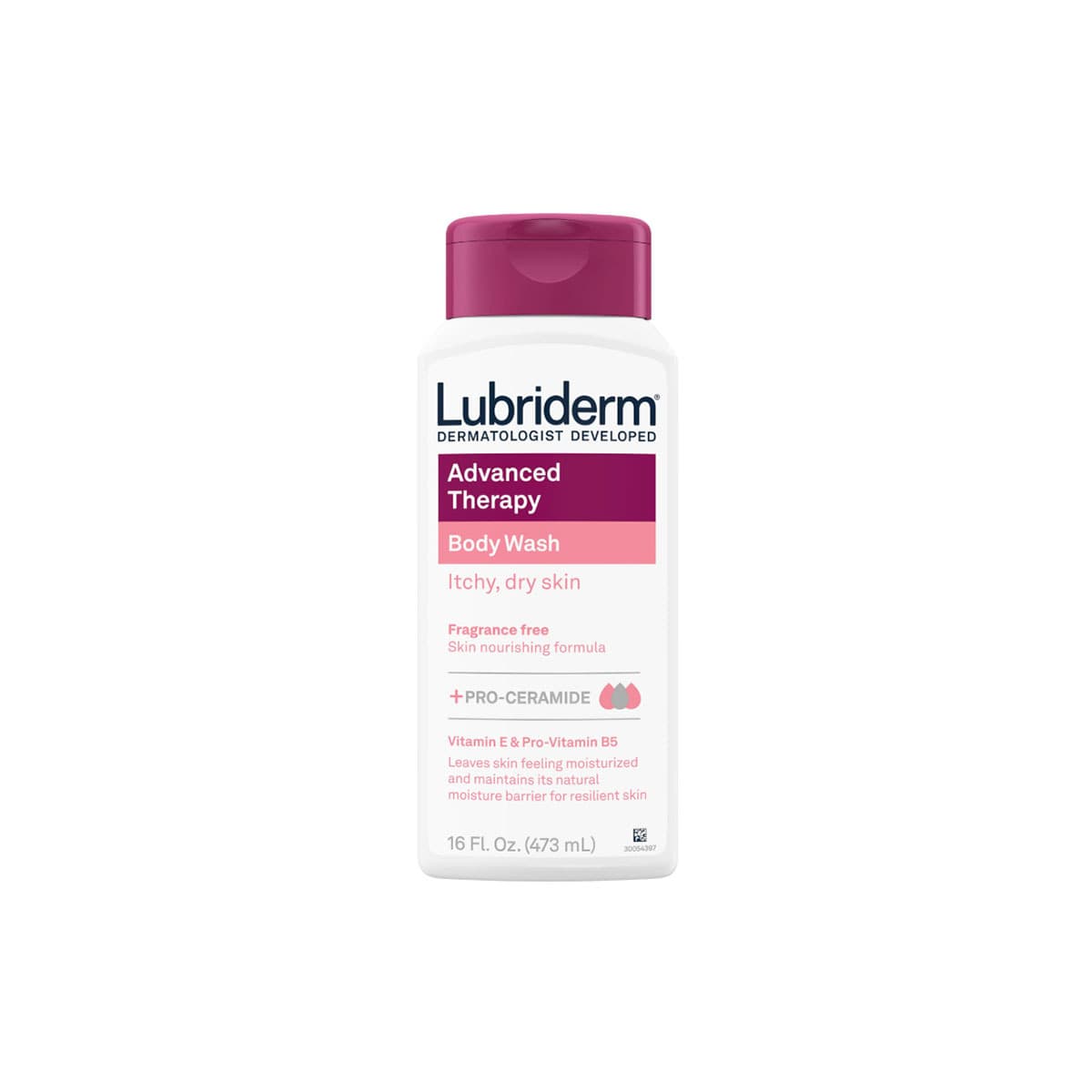 Lubriderm Advanced Therapy Body Wash Fragrance-Free – 473ml - Emart Skincare Bangladesh