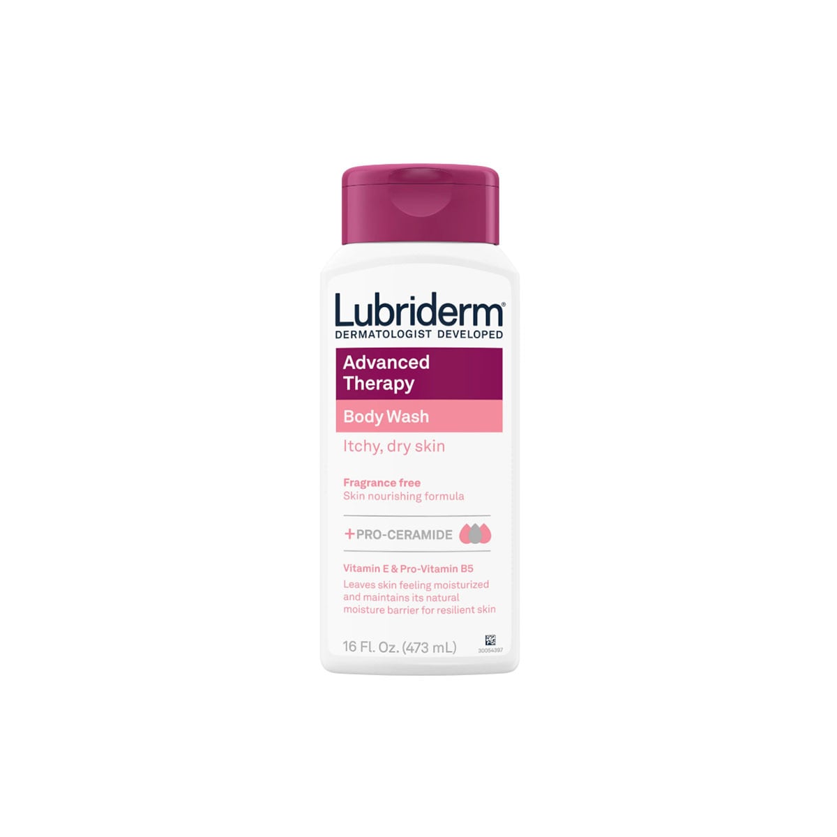 Lubriderm Advanced Therapy Body Wash Fragrance-Free – 473ml