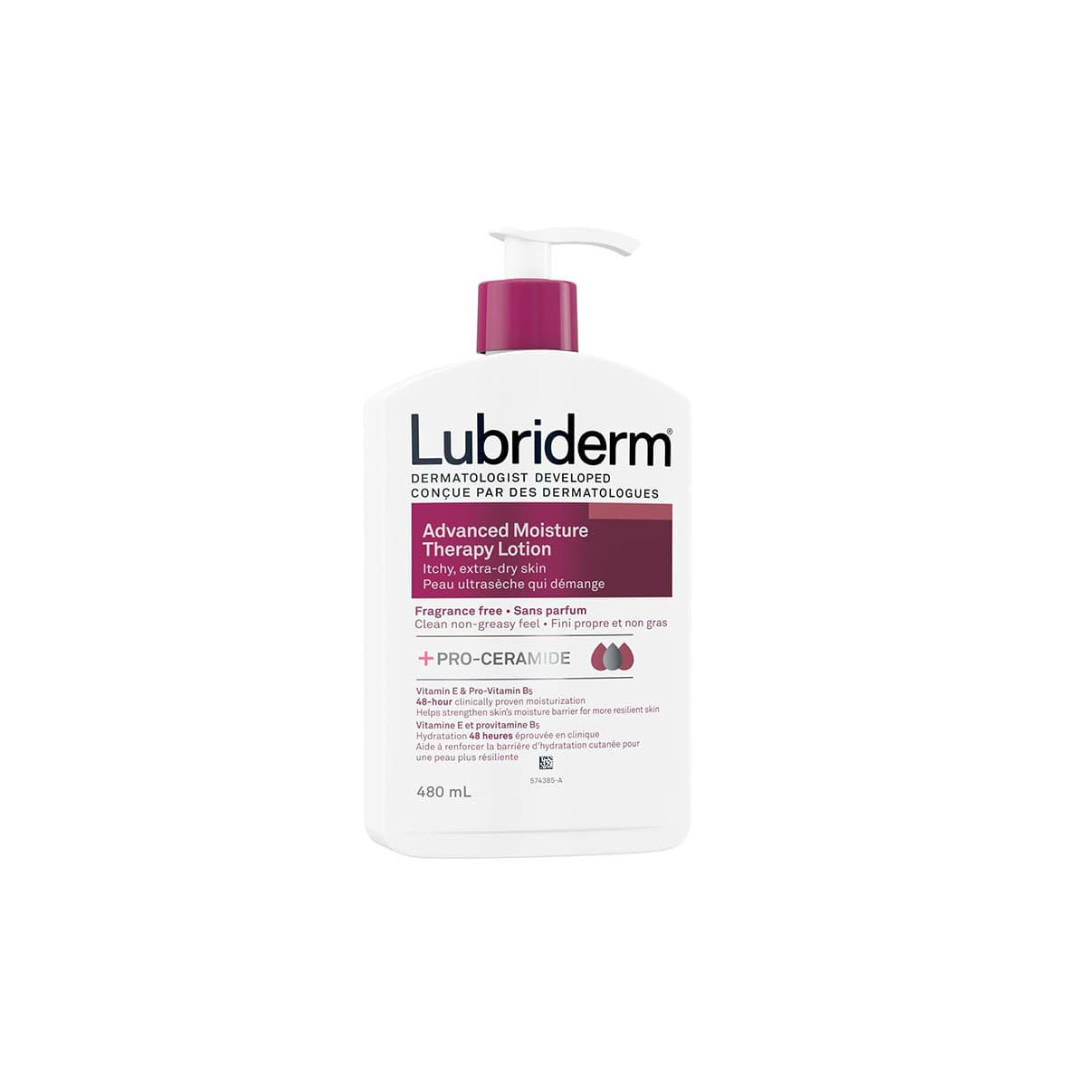 Lubriderm Advanced Therapy Lotion Fragrance Free – 480ml - Emart Skincare Bangladesh