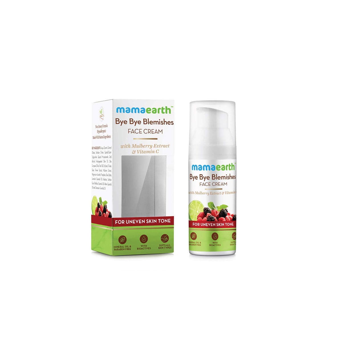 Mamaearth Bye Bye Blemishes Face Cream – 30ml - Emart Skincare Bangladesh