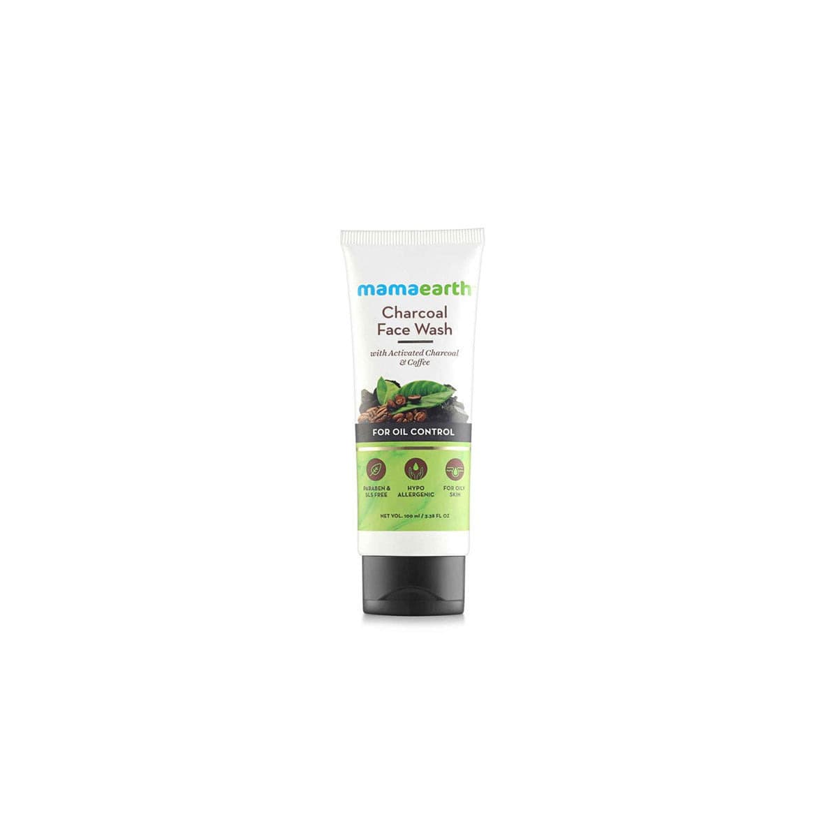 Mamaearth charcoal facewash for oil control – 100ml - Emart Skincare Bangladesh