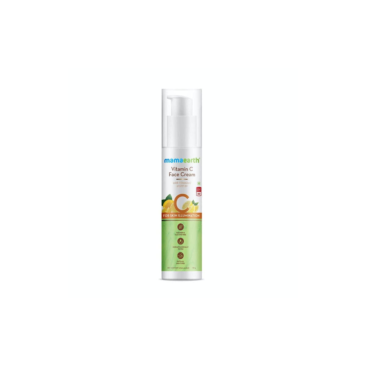 Mamaearth vitamin C face cream with vitamin C & SPF 20 for skin illumination – 50gm - Emart Skincare Bangladesh