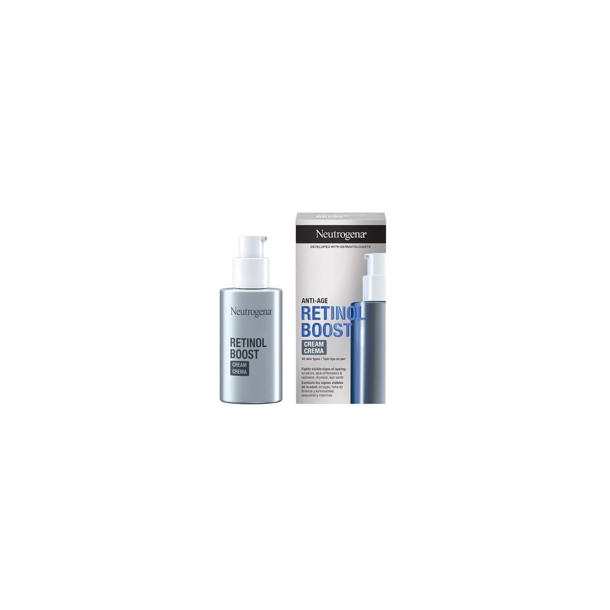 Neutrogena Anti-Age Retinol Boost Cream – 50ml - Emart Skincare Bangladesh