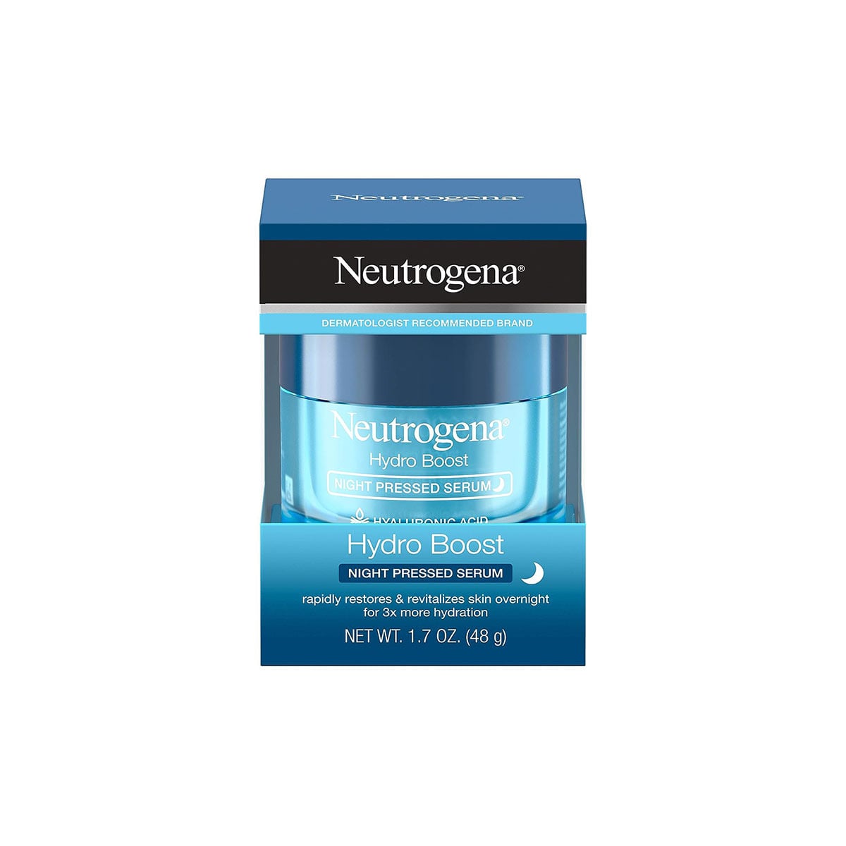 Neutrogena Hydro Boost Purified Hyaluronic Acid Pressed Night Serum – 48gm