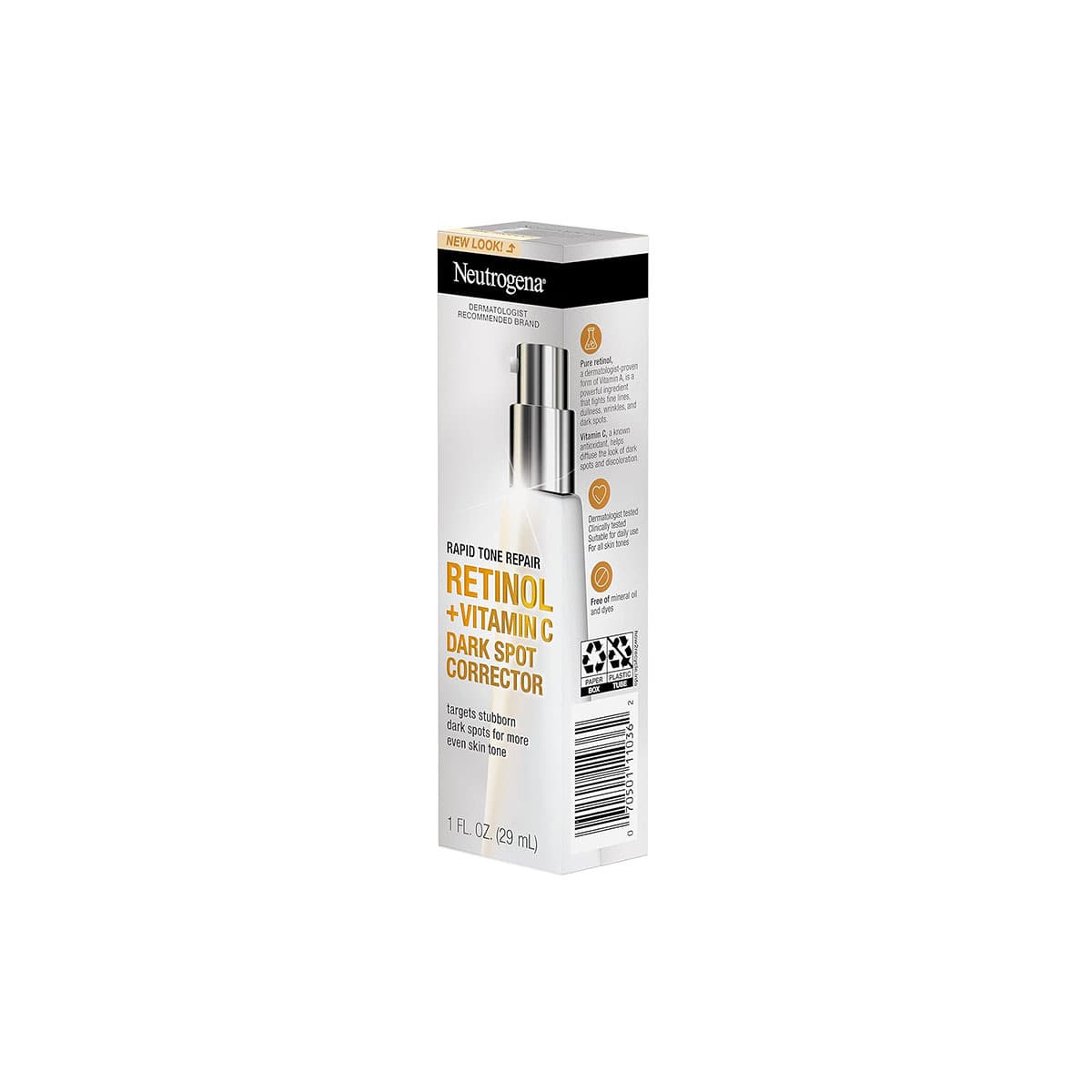 Neutrogena Rapid Tone Repair Retinol + Vitamin C Dark Spot Corrector – 29ml - Emart Skincare Bangladesh