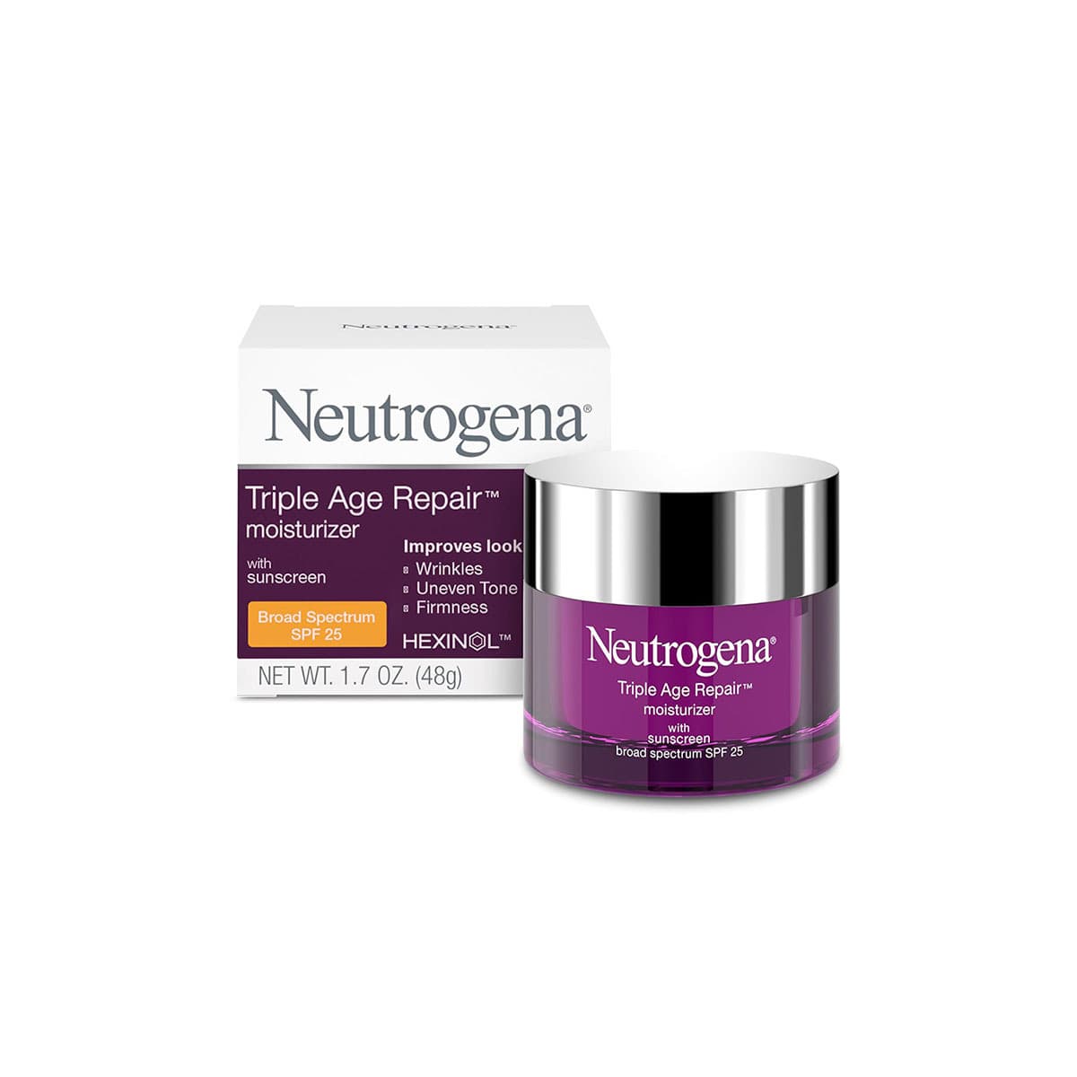 Neutrogena Triple Age Repair Moisturizer Broad Spectrum SPF 25 – 48gm - Emart Skincare Bangladesh