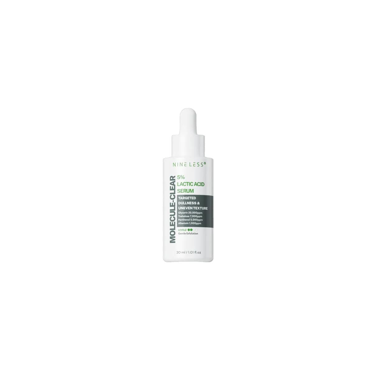 NINELESS Molecule-Clear 5% Lactic Acid Serum 30ml - Emart Skincare Bangladesh